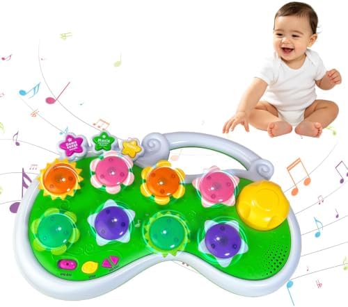 Sealive Cause and Effect Toys, Interactive Light Up Musical Activity Toy by Sealive