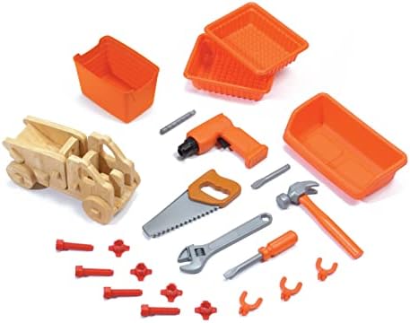 Step2 Handyman Kids Workbench, Indoor/Outdoor Tool Bench for Children, Interactive Play with Sounds, Made of Durable Plastic, Includes 35 Piece Toy Accessories, For Toddlers 3+ Years Old - Image 3