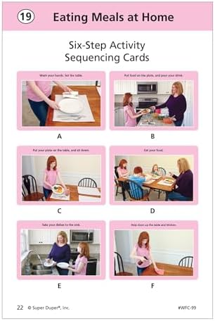 Super Duper Publications | Webber® Activities of Daily Living Photo Sequencing Cards | Educational Learning Resource for Children - Image 6