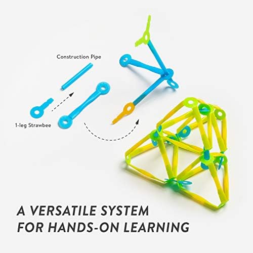 Strawbees Creature Creator Kit I Building Toys I Straws and Connectors - Image 2