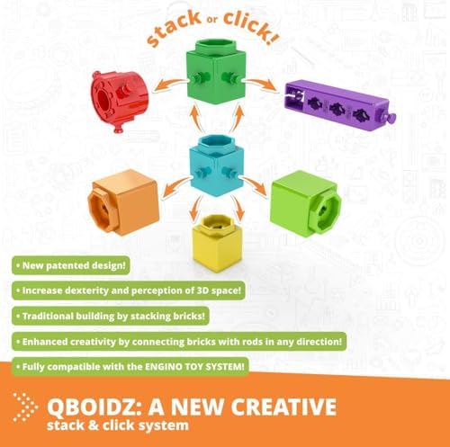 Engino STEAM Labs, Learning About Vehicles, STEAM Kit for Ages 3+, Building Blocks, STEM Kit for Girls & Boys, Learning & Education Toys, Kindergarden Toys (5 Models) - Image 7