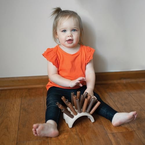 Montessori Eco-Friendly Wooden Jiggle Sticks – Sensory & Fine Motor Development Tool for Ages 12 Months+, Early Childhood & Special Needs Learning - Image 4