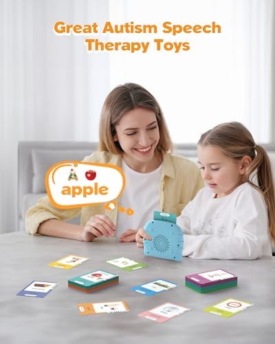 Airbition Bilingual Talking Flash Cards, 510 Words Spanish and English Blue - Image 4