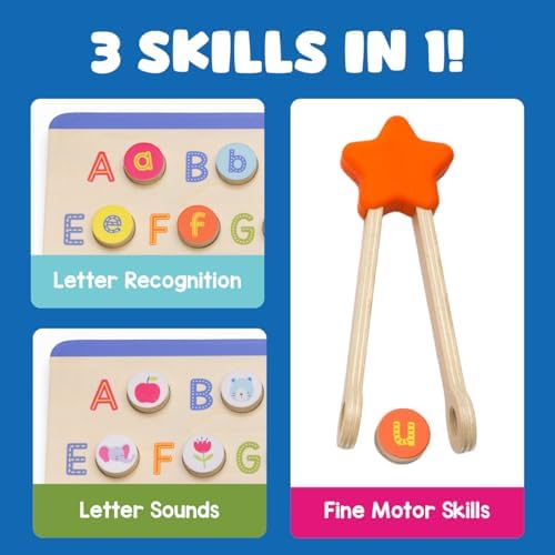 Educational Insights ABCs & Letter Sounds Wooden Puzzle - Image 3