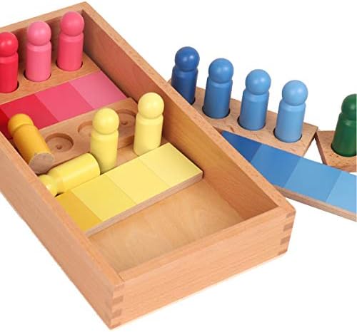 YHZAN Montessori Color Game Resemblance Sorting Task Sensorial Material Early Devlopment Toy Famlily Version - Image 3