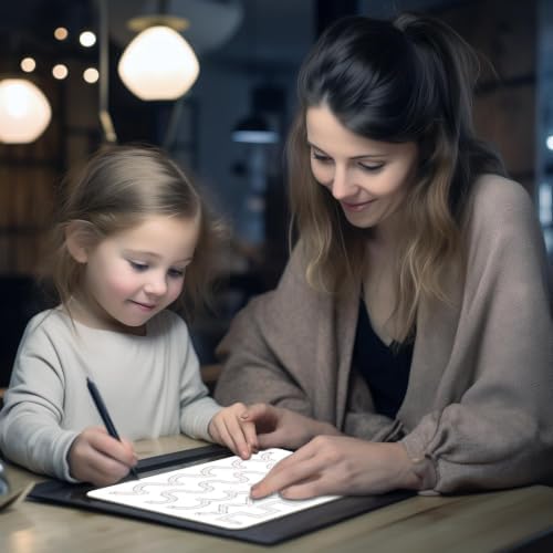 Handwriting Practice Dry Erase Board – ABC Alphabet Tracing for Kids Ages 3-5 | Small Whiteboard for Pre-K, Toddler, Preschool, Kindergarten Learning Activities and Homeschool Supplies “9" x 12" - Image 4