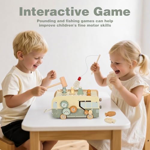 Vanplay Montessori Toys for 1 2 Year Old Boy Gifts - Hammering Pounding Toy - Image 5