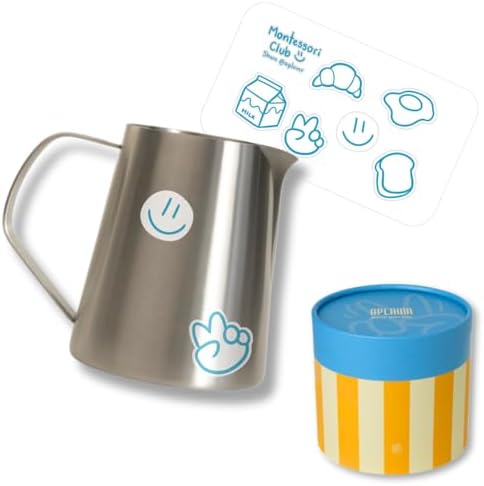 APLAINR Montessori Kids Pitcher, Small Milk & Water Jug for Toddlers by APLAINR