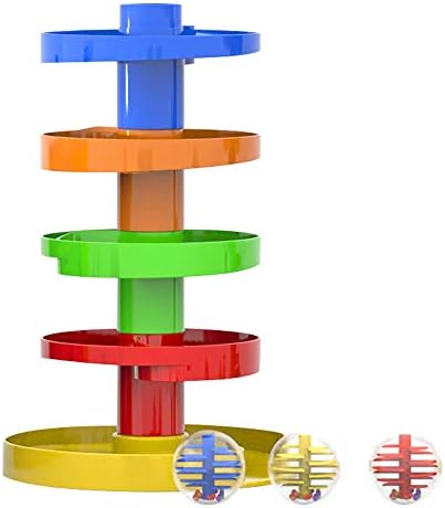 WEofferwhatYOUwant Ball Drop Toy Ball Tower Safe Large 1.8 Inch Balls 9M+ by WEofferwhatYOUwant-yourdedicatedteamcommittedtowhatYOUwant