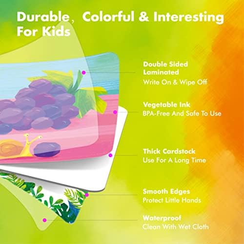 Hebayy Memory Matching Game, 72 PCS Nature Theme Matching Cards for Toddlers 36 Pairs Memory Cards for Preschool 4 5 6 Years Old - Image 3