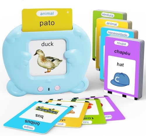 MAYAPHILOS 224 Words Brazil Portuguese and English Talking Flash Cards by MAYAPHILOS
