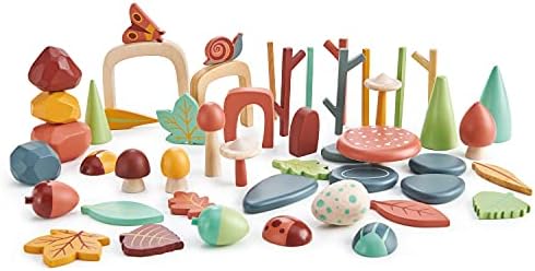 Tender Leaf Toys My Forest Floor - Wooden Open-Ended Tinker Tray Creative Play Box with Removable Compartments - Montessori Toy for Imaginative Play - Age 3+ - Image 5