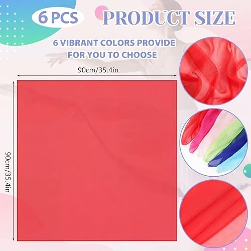 Breling Large Chiffon Play Scarves Bulk - Image 2