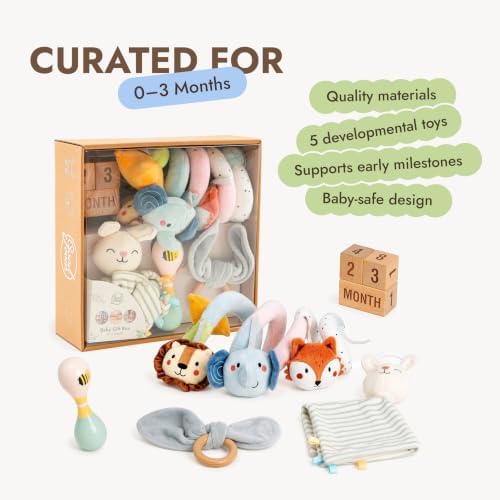 Goodevas Baby Gift Box 0-3 Months – Montessori-Inspired, for Boys & Girls - Image 3