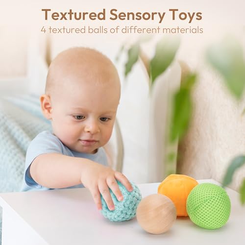 Woodtoe Montessori Toys for 1+ Year Old, Wooden Baby Learning Toys, Object Permanence Box, Color Sorting Sensory Toy, Fine Motor Skills Game, Educational Birthday Toys for Boy Girl 1 2 3 Year Old - Image 4
