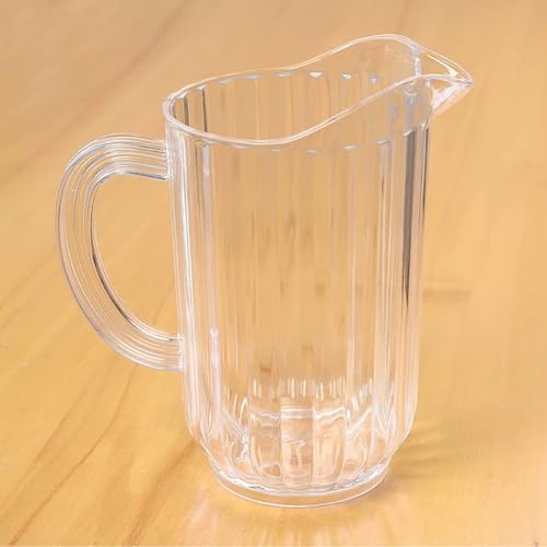 Montessori Plastic Water Pitcher, Clear Water Jug with Spout & Handle, Small Pitcher for Toddler Self-Care - Image 5
