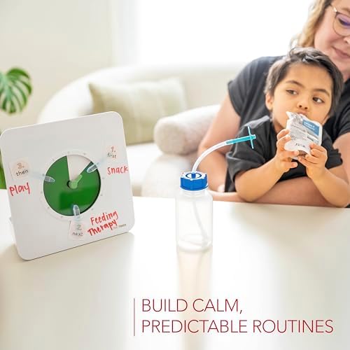 TIME TIMER Visual Schedule Package - 8-inch 60 Minute Visual Routine Timer with Dry Erase Board, PECS Cards, and Whiteboard Marker - for Kids Desk, Classroom, Home, and Routines (Green) - Image 2