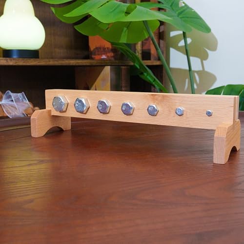 Premium Montessori Nuts and Bolts Set 12in– Beechwood, Practical Life Activity for Fine Motor Skills & Hand Strength, Toddler Screw Toy for Hand-Eye Coordination, Homeschool Classroom Kids Ages 3-6 - Image 2