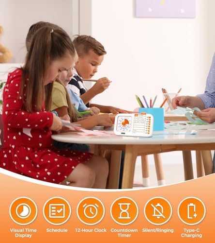 3-in-1 Visual ADHD Timer for Kids & Adults with Planning Board - Image 2