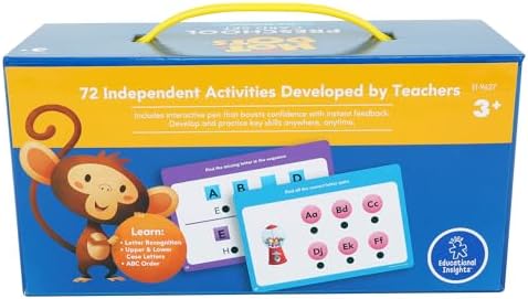 Educational Insights Hot Dots Alphabet Set with 72 Activities, Learn to Read Preschool Set with Interactive Pen, Ages 3+ - Image 7