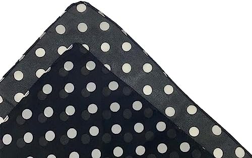 Hip Hop 50's Shop 1950s Retro Chiffon Neck Scarf Square Vintage for Women - Image 2