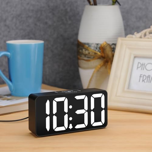 DreamSky Small Digital Alarm Clock for Bedroom, Large Big Numbers Display - Image 5