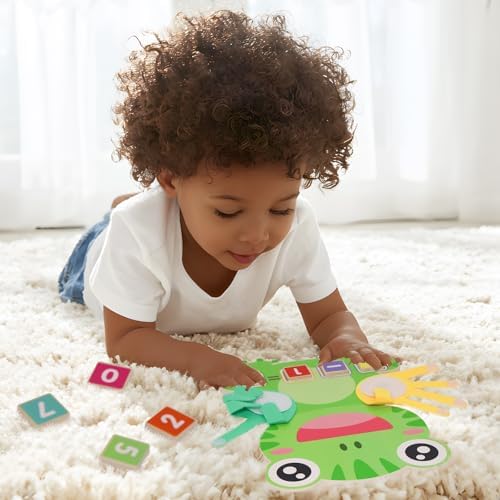 Preschool Learning Toys for Toddlers 3-5, Wooden Finger Counting Toys - Image 6