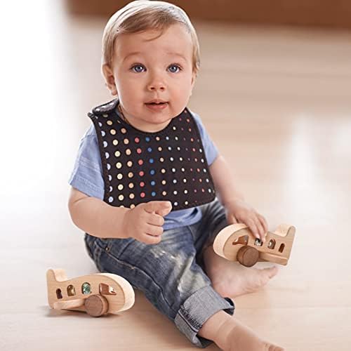 ibwaae Wooden Airplane Toys, Air Transport Vehicles Play Set, Wooden Pull Games, Learning Gift Montessori Toy for Baby Toddler Boys Girls - Image 6