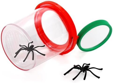 Coloch Set of 10 Insert Bug Viewer for Kids, Magnifying Insect Box, Bug Magnifier Container Critter Insect Bug Cage Bug Jar Bug Viewer Collecting Kit Bug Catcher Set - Image 3