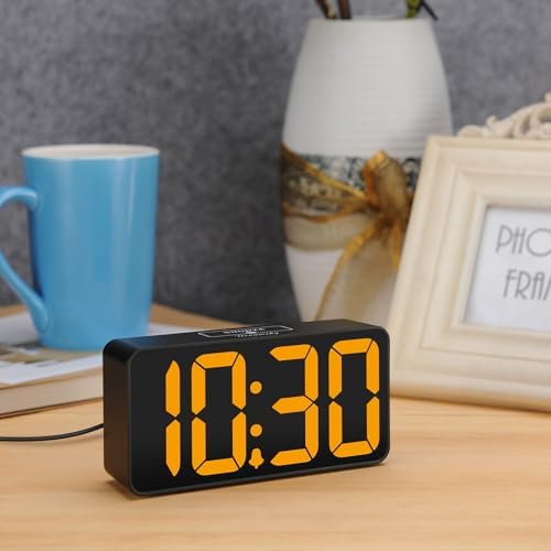 DreamSky Small Digital Alarm Clock for Bedroom with Large Big Numbers - Image 5