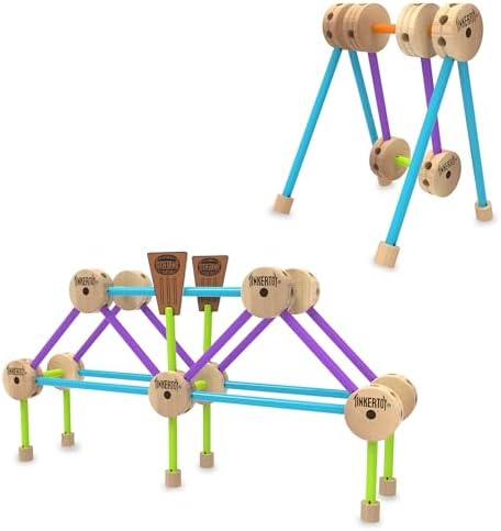 Tinkertoy - Retro Building Set Tin - 50 Pieces - Image 4