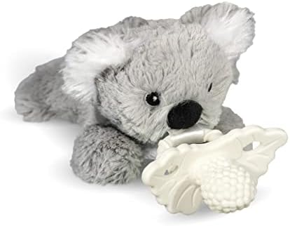RaZbaby RaZbuddy RaZberry Teether/Pacifier Holder w/Removable Baby Teether Toy - 0M+ - Bpa Free (Koala) by RaZbaby