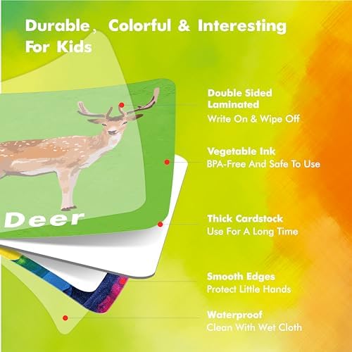 Hebayy 108 PCS Memory Matching Game, 72 Animal Cards & 36 Shadow Cards Matching Cards 36 Pairs Real Animal for Toddlers, Preschool, Kids 4 5 6 Years Old (2” x 2”) - Image 4
