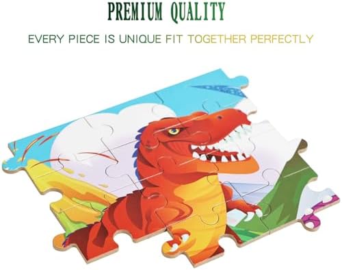 Puzzles for Kids 4-8 Years Old - Dinosaur World 100 Pieces Puzzles for Toddlers Learning Educational Puzzle Toys for Boys and Girls. - Image 4