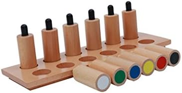 Adena Montessori Pressure Cylinders Elementary Montessori Materials for 3 Year Old by AdenaMontessori