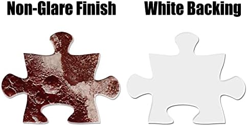 Antelope - 1000 Piece Jigsaw Puzzle for Adults, Pluto Space Puzzle, Planet Round Circle Puzzle, Solar System, High Resolution, Matte Finish, No Dust - Image 6
