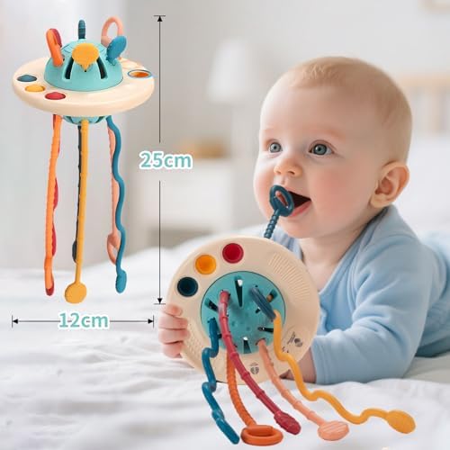 Sensory Toys for 1.5 Year Old, Montessori Toys Hanging in Stroller - Image 6