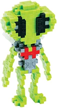 PLUS PLUS Alien Tube - 3D Figure Building Block Set - Image 3