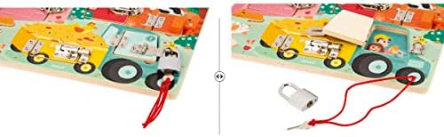 Janod - Farm Padlocks Board - Ages 3-6 - Image 4