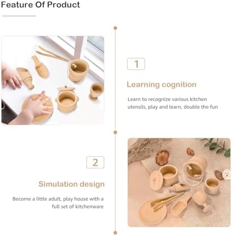 Montessori Toys Sensory Bin Toys for Toddlers Set of 9 - Image 2