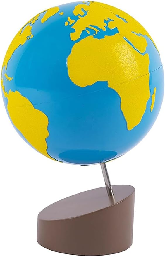 Montessori Globe Of The Continents Science and Cultural Geography Materials - Image 3