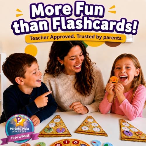 CVC Words on Pepperoni - Learn to Read & Write, Magnetic Phonics Games - Image 4