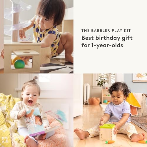 LOVEVERY, The Babbler Play Kit with Bonus Book 'Where is Crew's Shoe', Birthday Play Kit, Montessori Toddler Toy (Best Birthday Gift for 1 Year Old) - Image 2