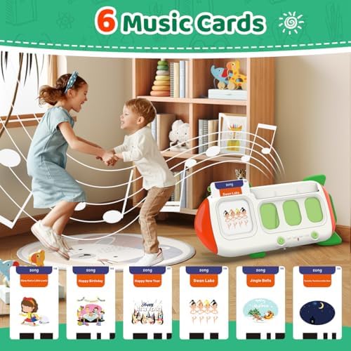 QuTZ Talking Flash Cards – CVC Word Spelling Games, Preschool Learning Activities Learning Toy, 107 Words Letter Matching Games, ABC Alphabet Flash Cards, Educational Toy for Toddler 3 4 5 6 Year Old - Image 4