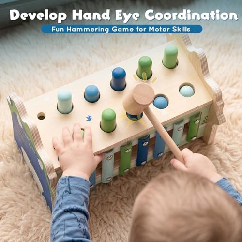 Lehoo Castle Montessori Toys for 1 Year Old, 1st Birthday Gift for Boy 1-2 - Image 5