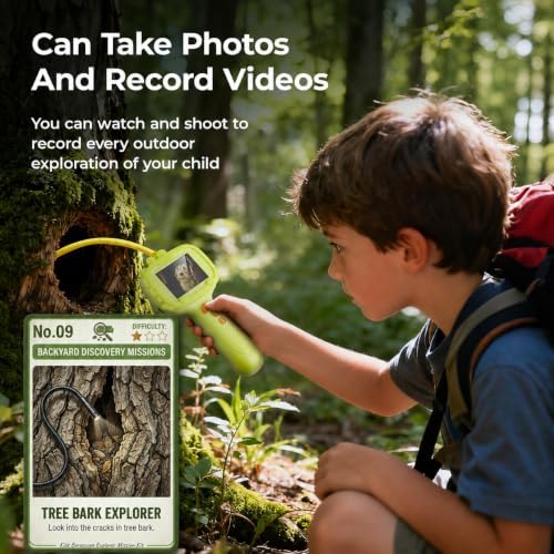 Kids Borescope Camera with Guide & 24 Mission Cards, Age 5-10 STEM Toy Gift - Image 2