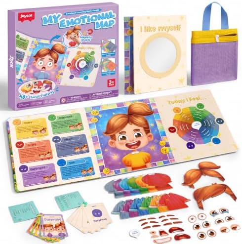 JoyCat Emotional Awareness Toy for Kids 3+, Calm Down Corner Activity by JOYCAT