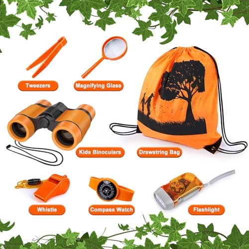 Kids Explorer Kit & Bug Catcher Kit, 7 Pcs Kids Outdoor Exploration Set - Image 3