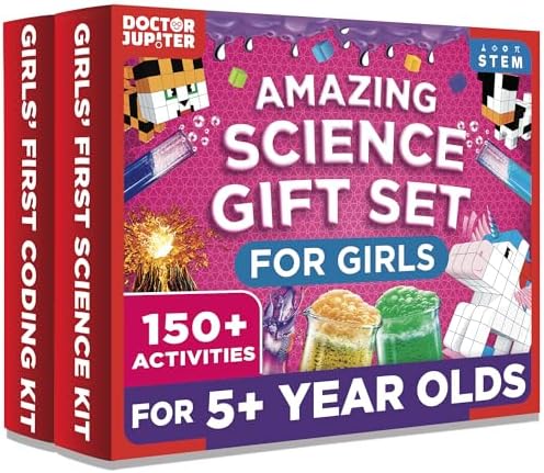 Doctor Jupiter Amazing Science Gift Set for Girls Ages 5+, Birthday Gift by DoctorJupiter