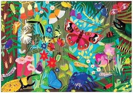 Mudpuppy - Bugs & Butterflies 100 Piece Jigsaw Puzzle for Kids - Image 2